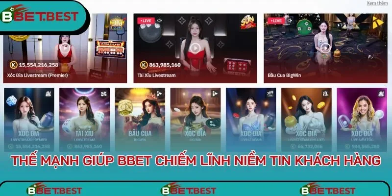 Bbet làm khách hàng hài lòng với vô vàn ưu điểm